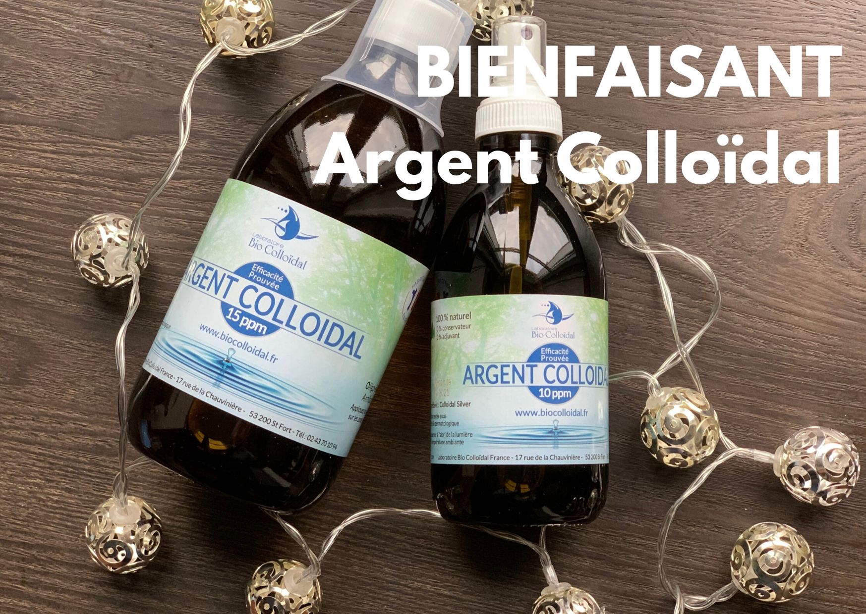Moi et l'argent colloïdal — free download