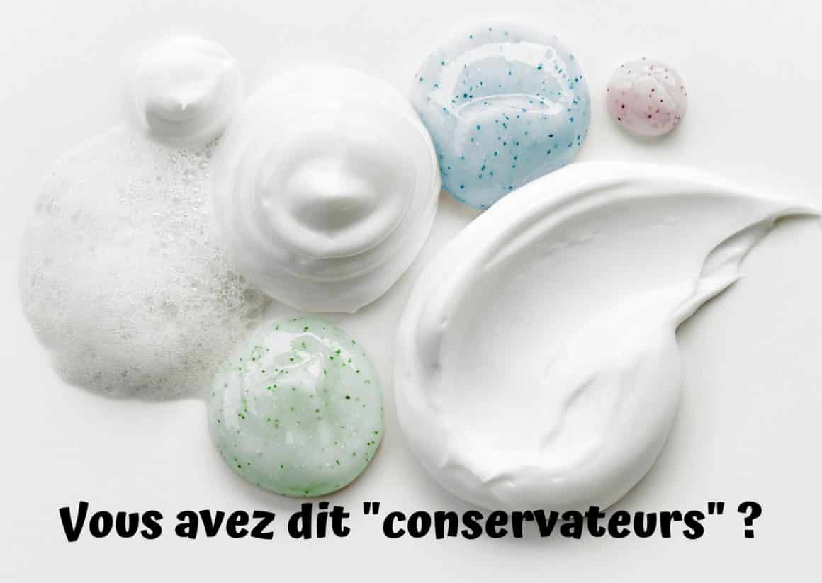 conservateurs dans les cosmetiques